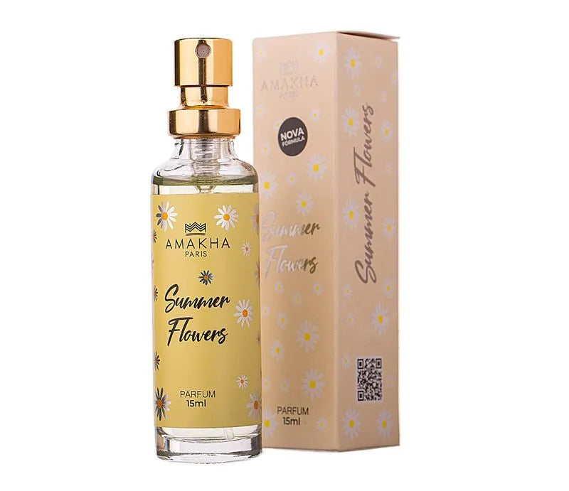 Perfume Feminino Summer Flowers 15ml Amakha