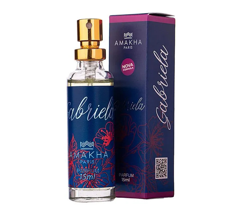 Perfume Feminino Gabriela 15ml Amakha
