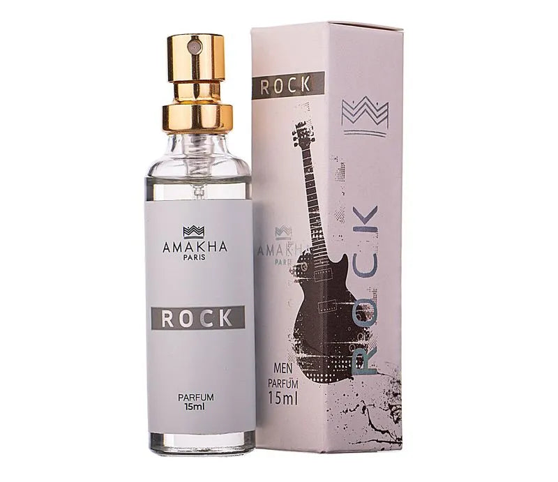 Perfume Masculino Rock 15ml Amakha