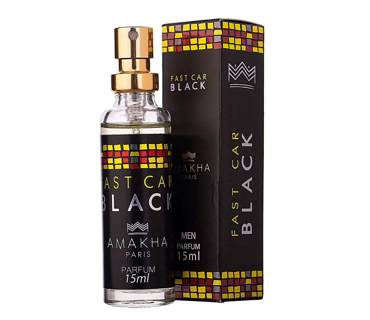 Perfume masculino Fast Car BK 15ml Amakha