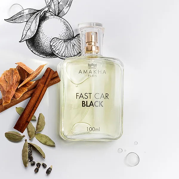 Perfume masculino Fast Car BK 100ml Amakha