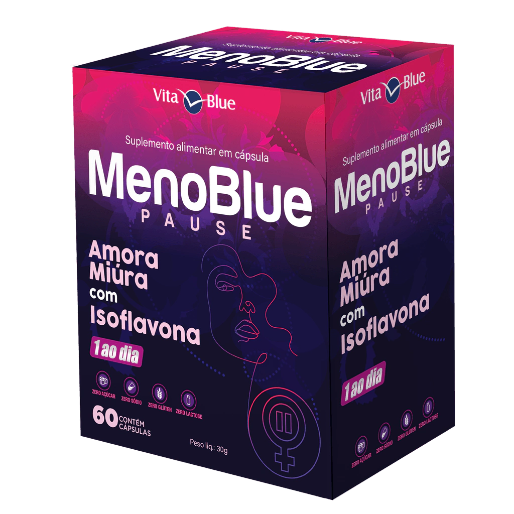 Meno Blue Pause Suplemento com 60 cápsulas