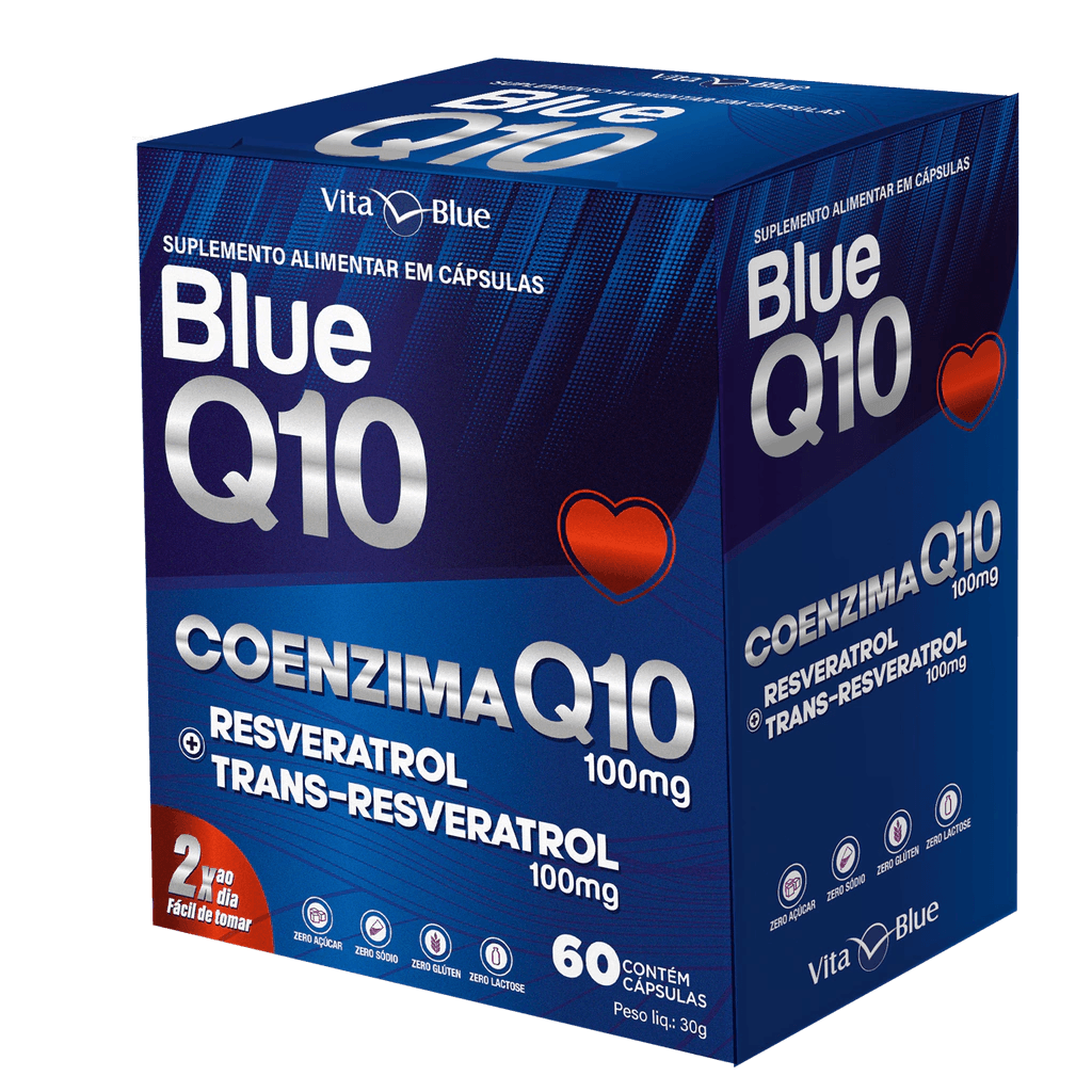 Blue Q10 Coenzima Q10 Suplemento 60 cápsulas - Them Company