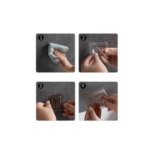 Porta Sabonete Ventosa Saboneteira Banheiro Box De Acrílico - Them Company