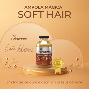 Ampola Mágica Soft Hair Ozonizada Reconstrução 18ml - Them Company