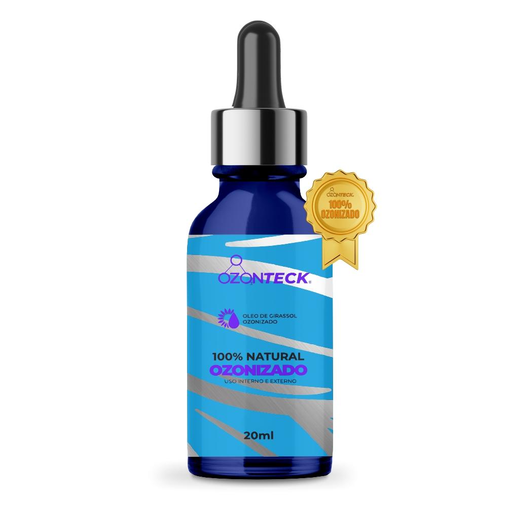 Óleo Girassol Natural Ozonizado Cicatrização 20ml