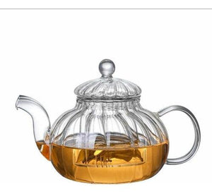 Chaleira Bule De Vidro Retrô Vai Ao Fogo Chá Café Água 1L - Them Company