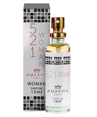 Perfume 521 Woman Parfum Feminino Amakha Paris 15ml
