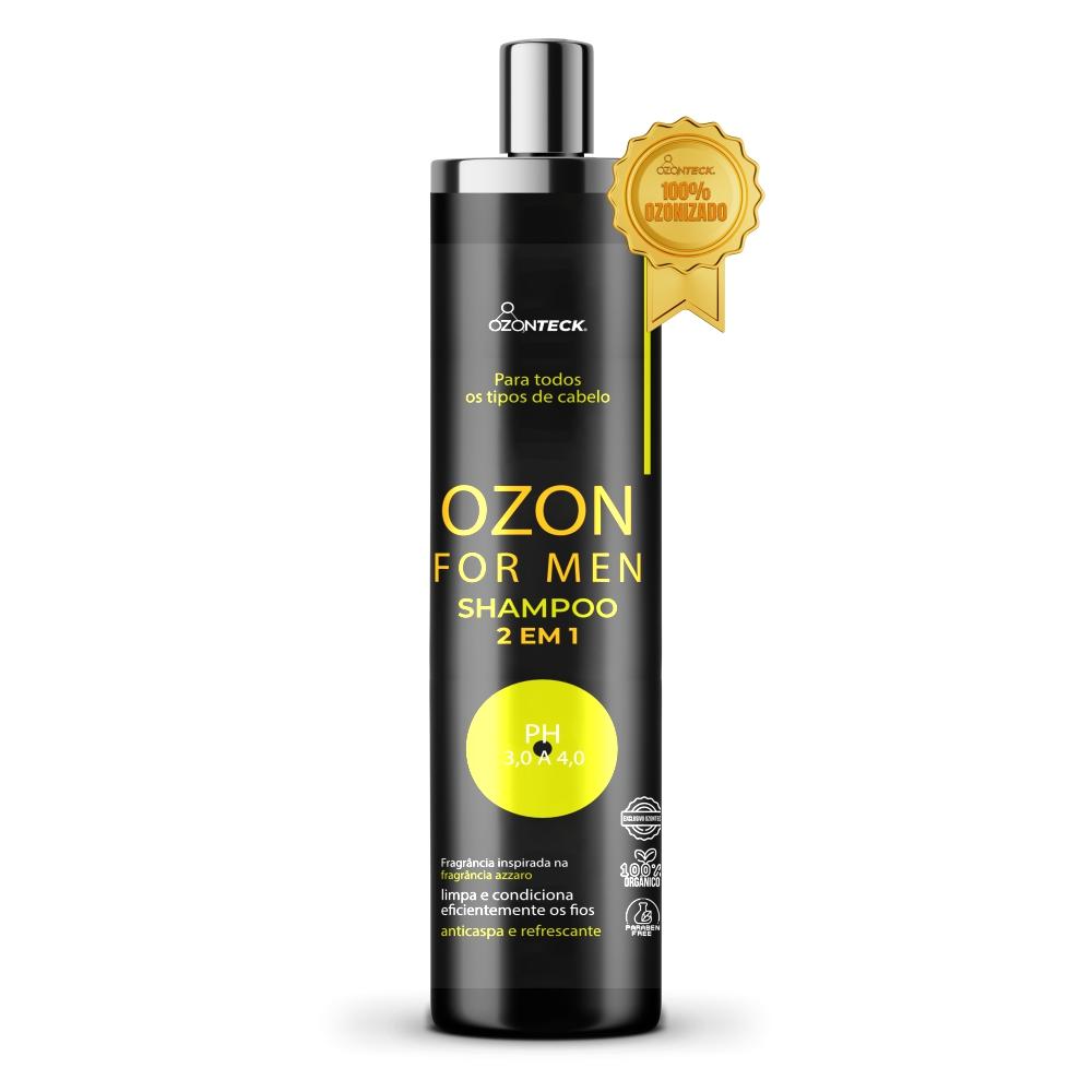 Shampoo Ozon-for Men Ozonizado 2x1 300ml