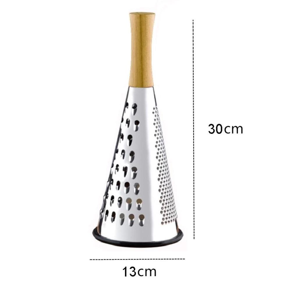 Ralador de Inox 20 CM com Cabo de Madeira Corte Diferente - Them Company