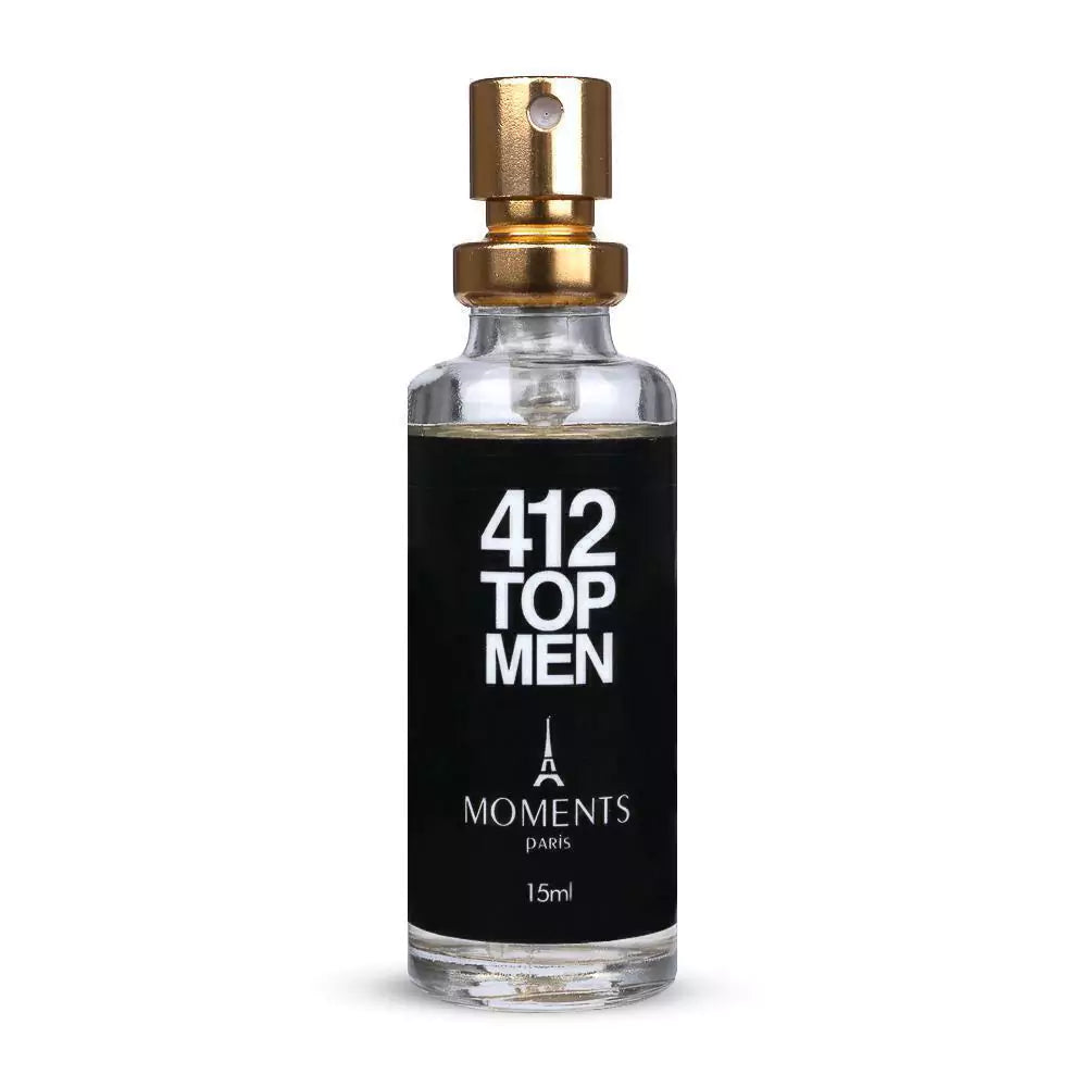 Perfume Masculino 412 Top Men Moments Paris 15ml Para Bolso