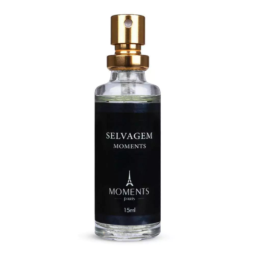 Perfume Masculino Selvagem Moments Paris 15ml Para Bolso