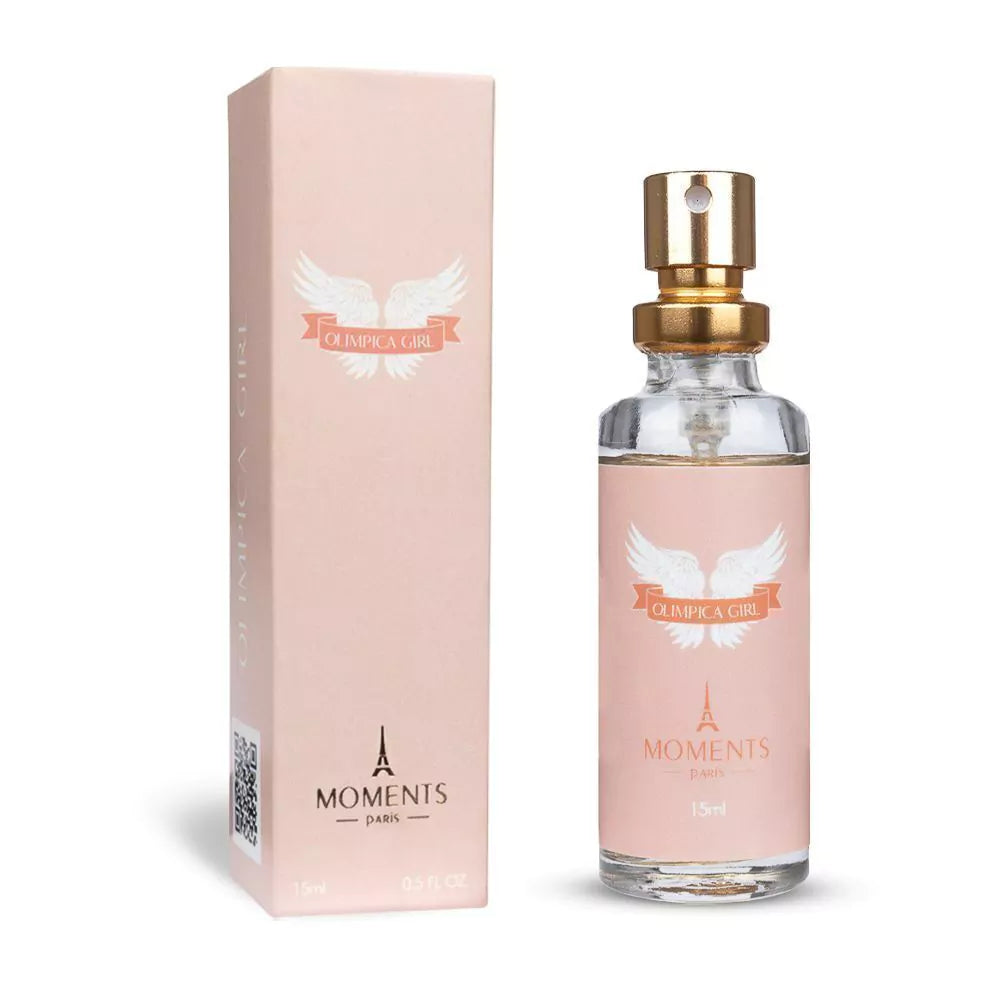 Perfume Feminino Olimpica Girl 15ml Moments Paris Para Bolsa