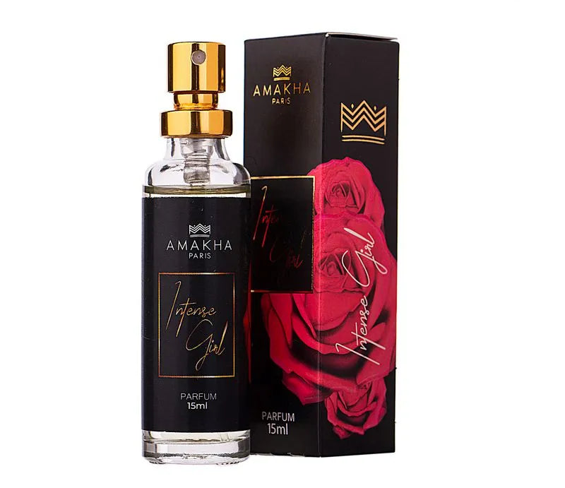 Perfume Feminino Intense girl 15ml Amakha