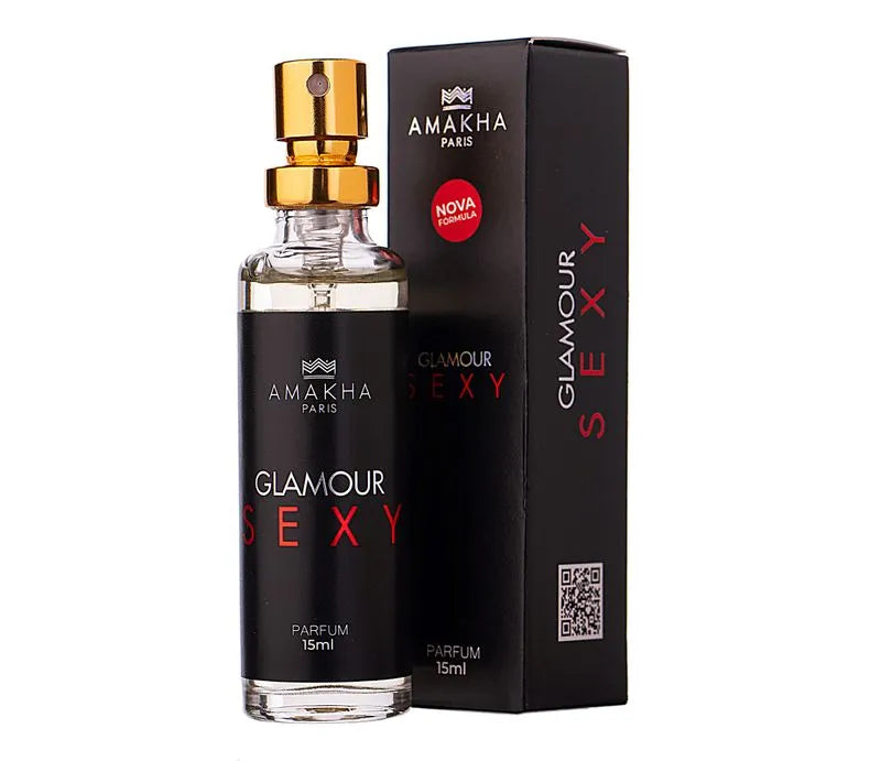 Perfume Feminino Glamour Sexy 15ml Amakha