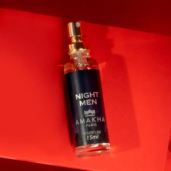 Perfume Masculino Night Men 15ml Amakha