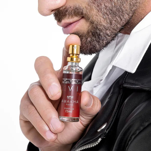 Kit Com 3 Perfumes Masculino Amakha Paris 521 Vip Men 15ml