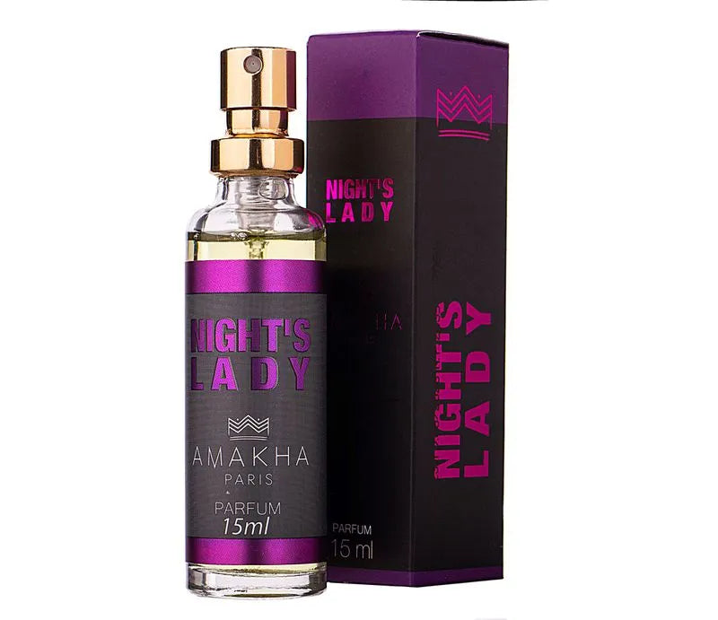 Perfume Feminino Nights Lady 15ml Amakha