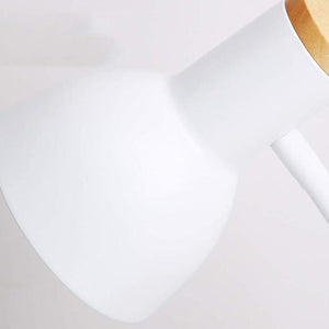 Luminária De Mesa Com Base De Madeira Bivolt Premium - Them Company