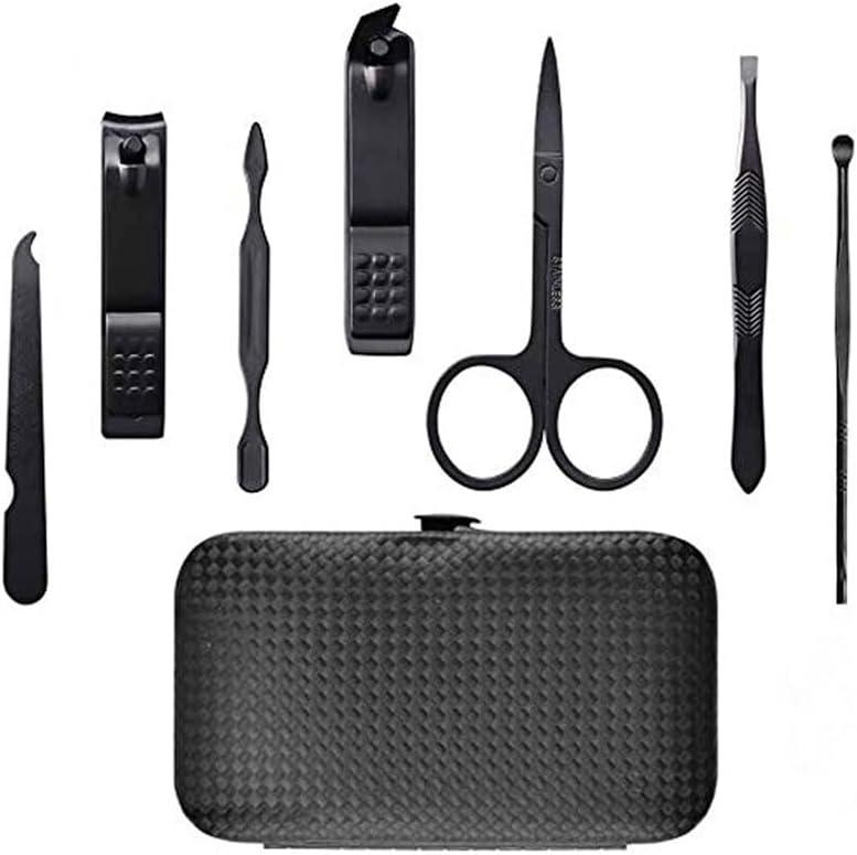 Kit Cortador De Unha Em Carbono Com 8 Peças - Them Company