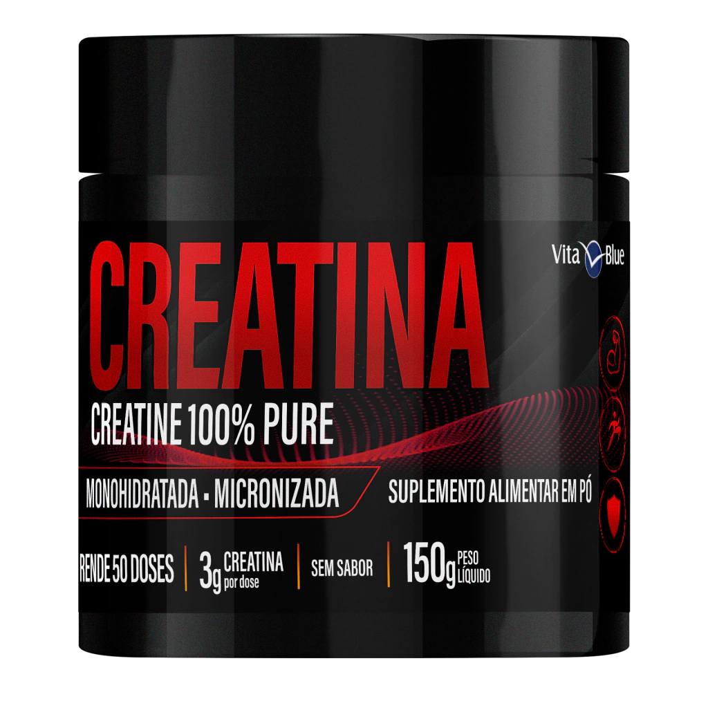 Creatina Monohidratada Pura Suplemento 150g
