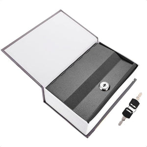 Cofre Livro Camuflado Metal com Chave 27cm x 20cm - Them Company