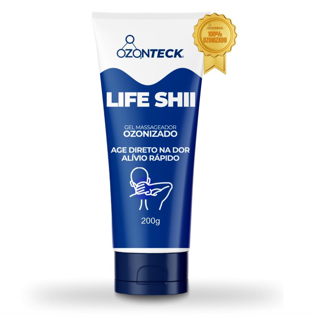 Gel para Dor Life Shii Ozonizado Pomada Massageadora 200g