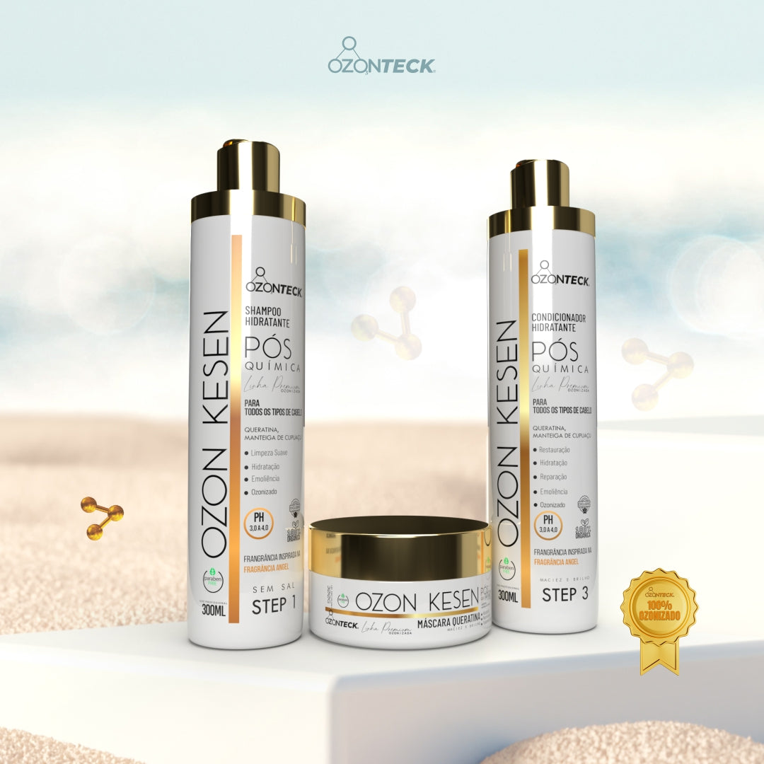 Shampoo Hidratante Pós Química Ozon-Kesen Ozonizado 300ml