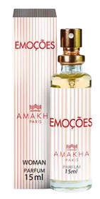 Perfume feminino Emoções 15ml - Amakha