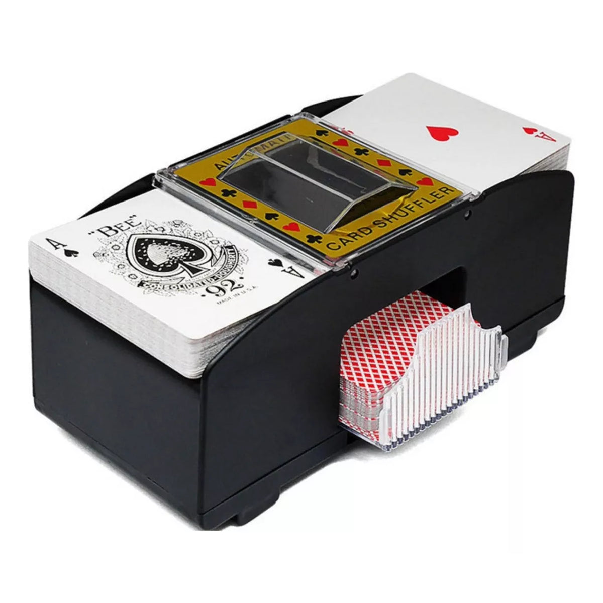 Embaralhador Misturador Cartas Automático Baralho Truco Uno