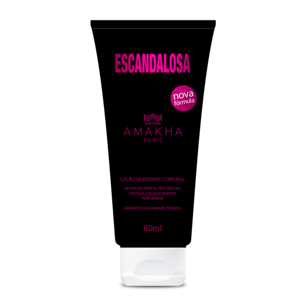 Loção Hidratante Corporal Escandalosa Feminino 80ml Amakha