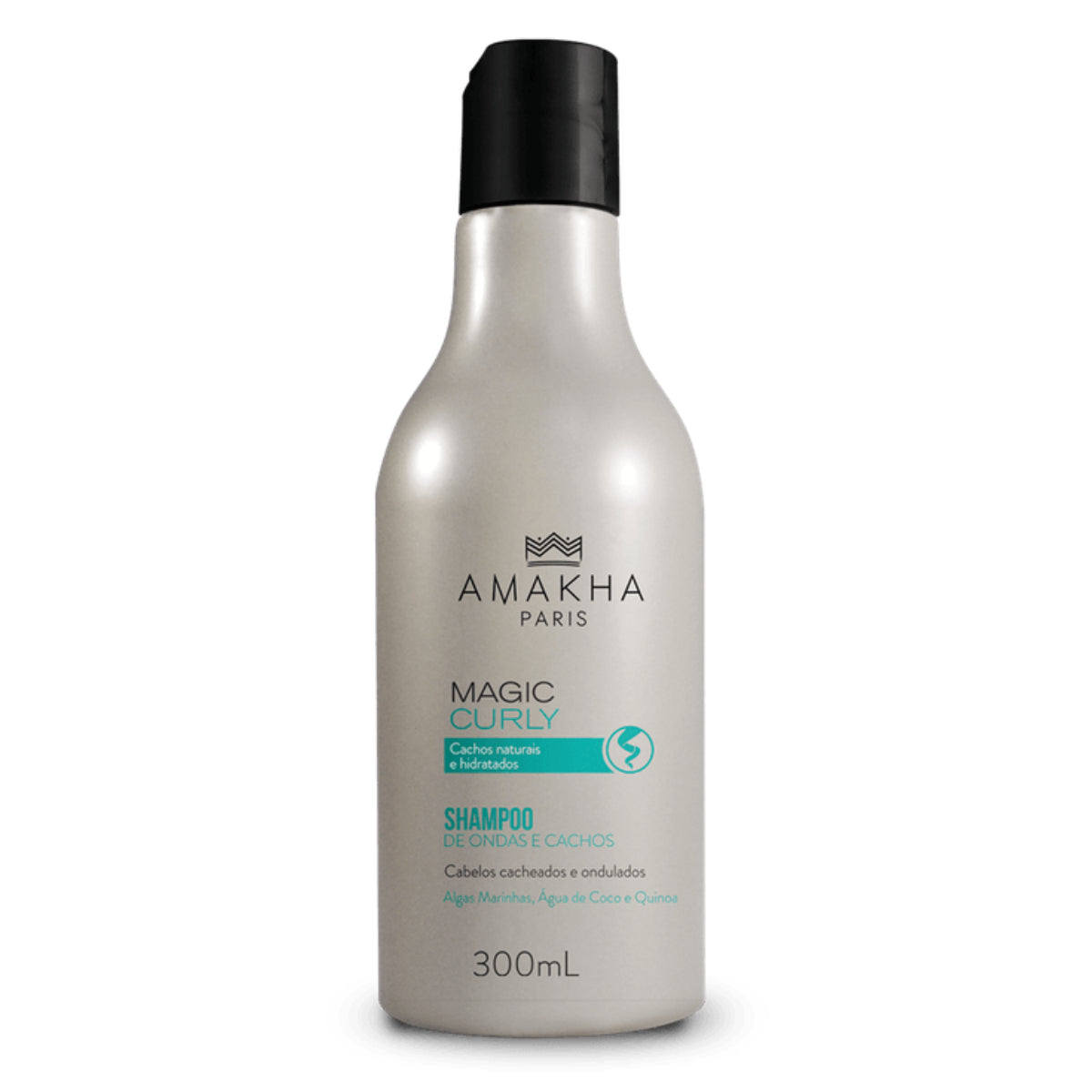 Shampoo para Ondas e Cachos Magic curly 300ml Amakha