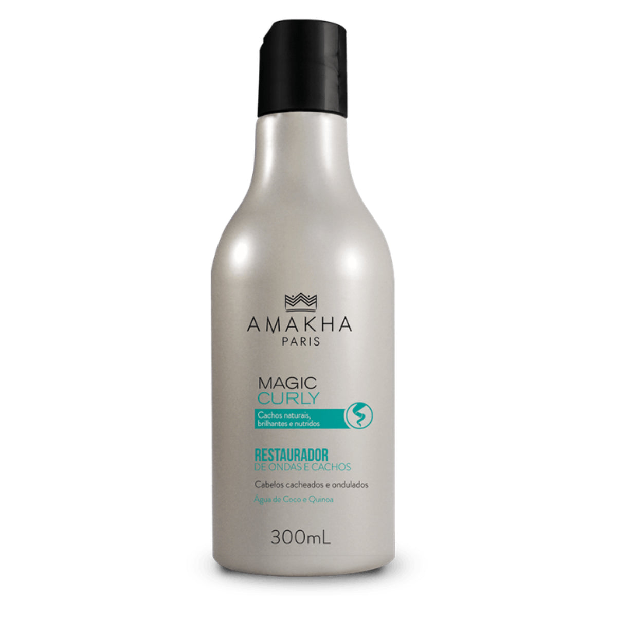 Restaurador de Ondas e Cachos Magic Curly 300ml Amakha