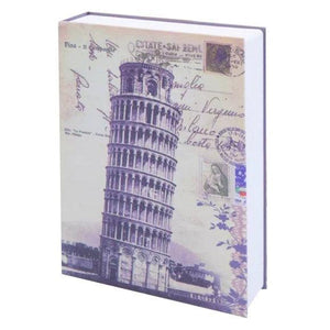 Cofre Livro Camuflado Metal com Chave 27cm x 20cm - Them Company