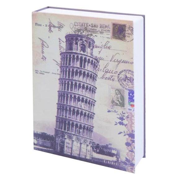 Cofre Livro Camuflado Metal com Chave 27cm x 20cm - Them Company