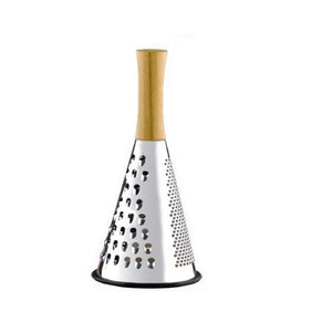 Ralador de Inox 20 CM com Cabo de Madeira Corte Diferente - Them Company
