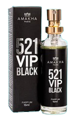 Perfume 521 Vip Black Parfum Masculino Amakha Paris 15ml