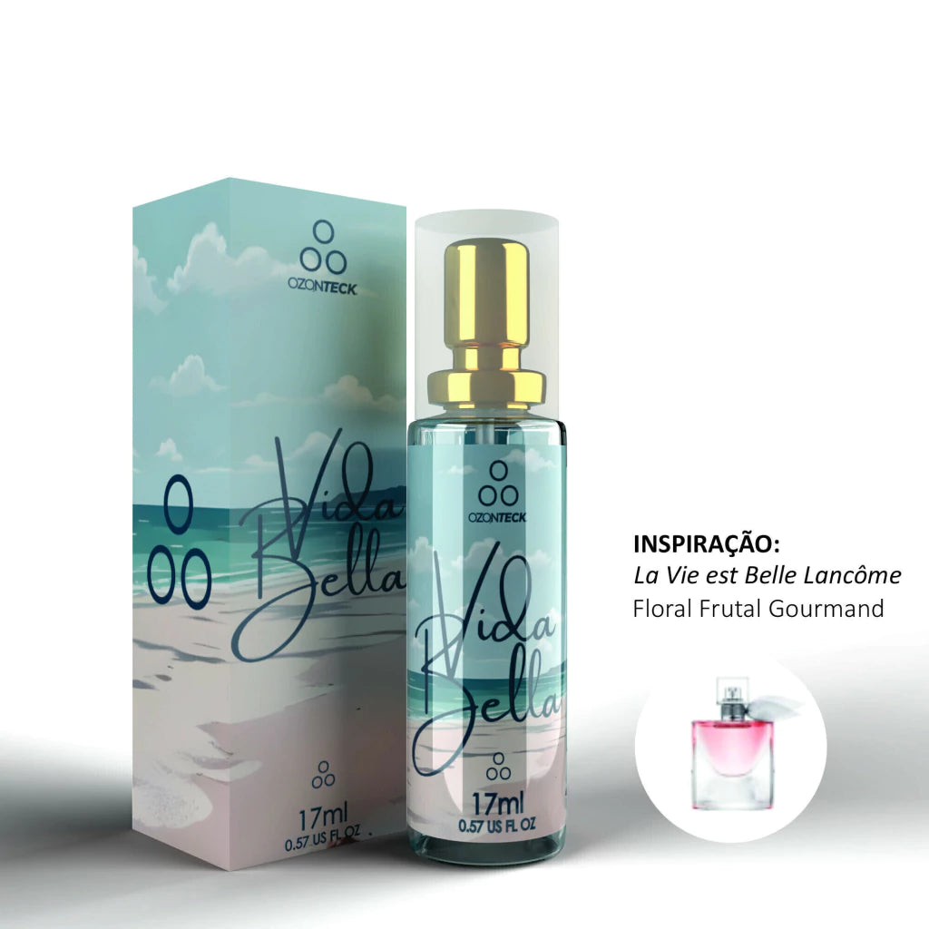 Perfume Feminino VIDA BELLA Ozonteck 17 Ml