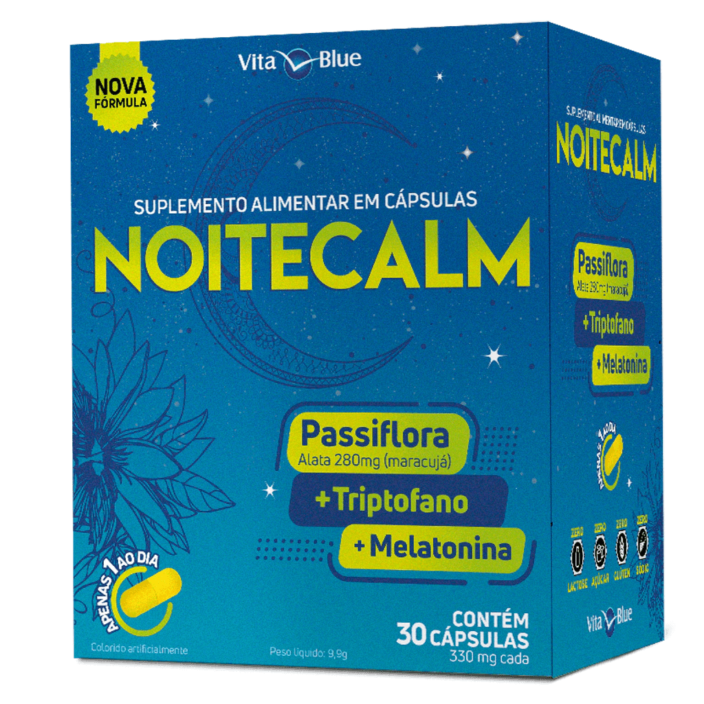 Noitecalm Passiflora com 30 cápsulas - Them Company
