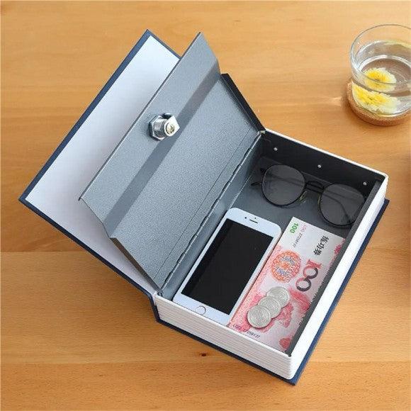 Livro Cofre Dicionário Metal com Chave 18cm x 12cm - Them Company