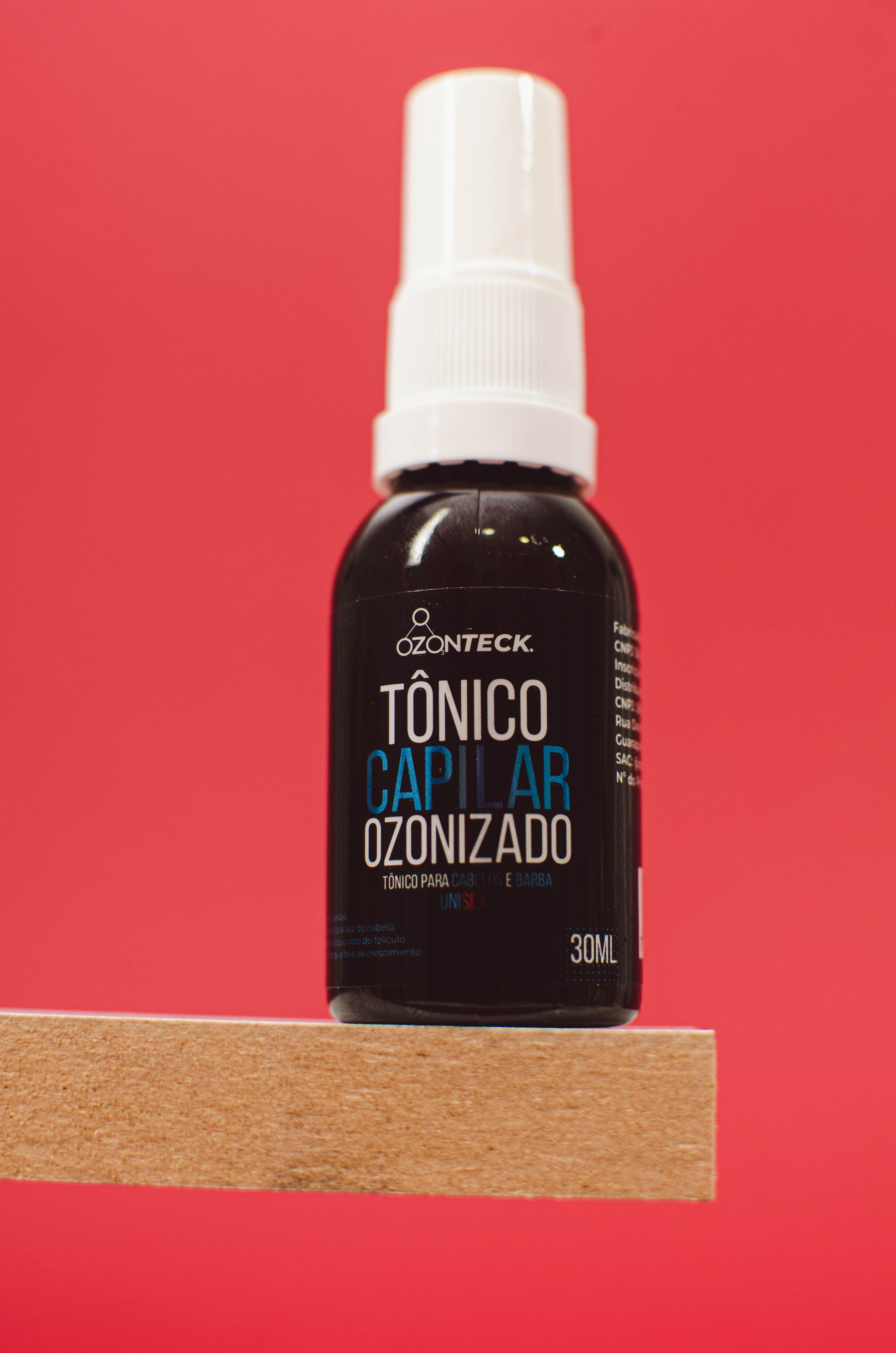 Tônico Capilar Ozonizado Loção Unisex 30ml