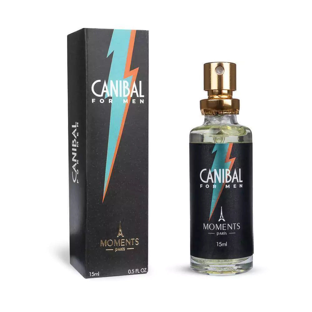Perfume Canibal For Men 15ml Moments Paris Para Bolso/Bolsa
