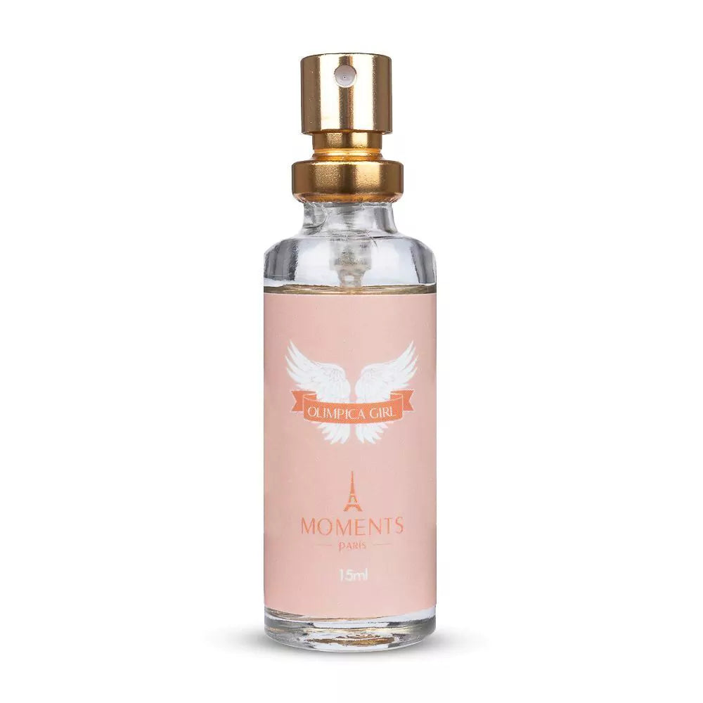 Perfume Feminino Olimpica Girl 15ml Moments Paris Para Bolsa